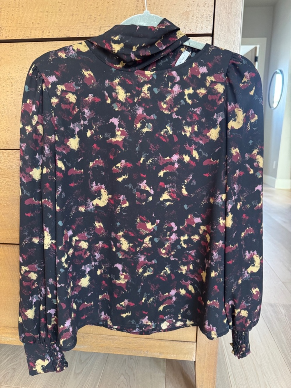Allison Joy colorful cut out blouse - new without tags. Perfect condition